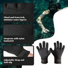 Neoprene Glove Wetsuit Gloves 3mm With Waist Strap For Scuba Diving Snorkeling Paddling Surfing Kayaking Canoeing Spearfishing Skiing And Water Sports Wetsuit Glove For Men Women