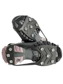 1 Pair Garden Soil Aerator Spikes 4.2CM Lawn Spiked Shoes, Ice Cleats Anti- Shoe Covers For Snow Boots, Adjustable Manual Spiked Lawn Aerator Sandals For Patio, Yard, Garden - Loose Shoes In Multiple Colors - View 6