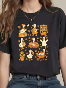 Women T-Shirts - Black 8 - View 1