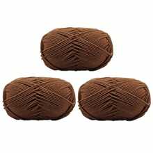 3pcs/(140-150g) 4-Ply Milk Yarn, Soft Crochet Knitting Yarn, Approx. 45g/Pc, For DIY Handmade Blankets, Sweaters, Scarves, Shawls, Suitable For All Seasons - Multicolor - View 40