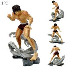 Baki动漫，Storm Toys ST系列1/12比例全关节可动人偶玩具，全新可动关节，肌肉格斗男，可拆卸衣服，动漫人偶模型，半马裕次郎玩具模型 - 彩色 - 查看 7