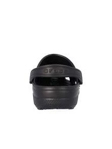 Crocs 经典木屐女式运动凉鞋 透气舒适 轻便亲肤 易清洁 沙滩泳池日常穿着 黑色 10001-001 - 黑色 - 查看 7