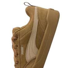 Puma 男女通用低帮复古休闲帆布鞋，PARK LIFESTYLE 日常通勤及校园鞋，401606-13 - 古銅色-松砂色 - 查看 7