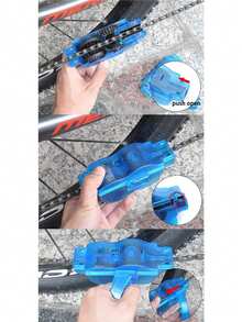 Portable Mountain Bike Chain Cleaner: Easily Clean Your Chain - Suitable For Cyclists And Mountain Bikers - Ideal For Outdoor Activities - Great Gift For Cycling Enthusiasts