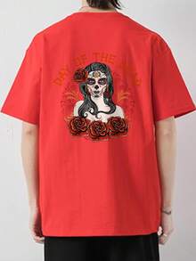 Men T-Shirts - Red (back) - View 3