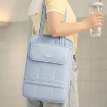 手提包多功能笔记本电脑包兼容13.3 14 14.9英寸笔记本兼容Macbook Air Pro 13.3 14 iPad Air Pro商务通勤简约手提包