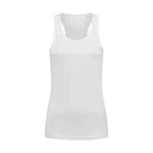 Womens/Ladies Sports Tank Top (White) - White - View 1