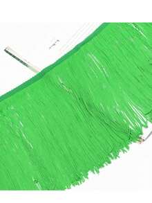 2码流苏花边蕾丝用于缝纫配件19厘米宽饰边拉丁舞流苏服装DIY服饰用品艺术工艺品家居花园 - 多色 - 查看 12