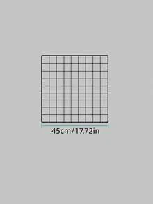 Grid Photo Wall, Wire Wall Grid For Photo Display, Photo Frame Collage Board, Wire Mesh Wall Panel Room Decoration, DIY Iron Photo Frame Collage For Hanging Wall Decoration, Foldable Multiple Picture Organizer. - Multicolor - View 24