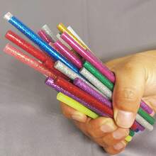 50PCS 7*100 Mm Hot Glue Sticks Multicoloured Hot Glue Sticks For Hot Glue Gun