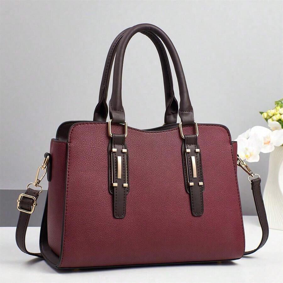 Women Fashion Backpacks - Red - View 1