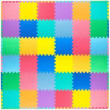 ProsourceFit Tapete de Ejercicio, Baldosas de Espuma EVA Encajables, Piso Protector y Amortiguador para Equipos de Gimnasio, Ejercicio y Área de Juego - Surtido - 16 fichas - Ver 3