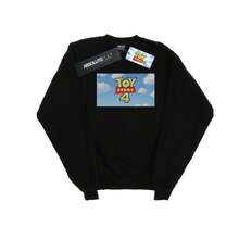 Disney Damen/Frauen Toy Story 4 Cloud Logo Sweatshirt (Schwarz)
