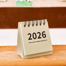 4 Mini Desk Calendars For 2026, Simple Desk Calendar, Monthly Calendar, Check-In Countdown Plan, Creative Desktop Ornaments, Mini Portable Calendar, Desktop Ornament Check-In Plan, Mini Desk Calendar - one-size - View 17