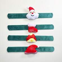 1/4Pcs Christmas Slap Bracelets Party Favors Toys For Kids Xmas Party Favors Christmas Stocking Stuffers Gifts Birthday Gifts