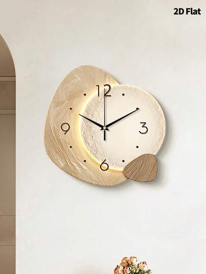 1pc 12inch/16inch Abstract Art Creative ation Of Planets Wand Clock, Super Quiet Quartz Movement, No Ticking Sound, Room ation, Home Living Bedroom Classroom Kitchen Office view 10