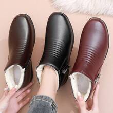 Women Ankle Boots & Booties - Red - View 3