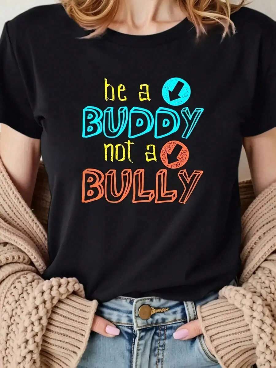 Camisetas Unisex de Algodón 100% Familiar Agradecido Camiseta de Acción de Gracias Transpirable Camiseta de ajuste cómodo para mujeres. Camiseta de manga corta con cuello redondo para todas las estaciones. Camisetas Gráficas para Mujeres, Tops Gráficas, Tops Cortos para Mujeres, Conjuntos de Verano, Camiseta de Moda para Mujeres, Camiseta de Manga Corta con Cuello Redondo Impresa 100% Algodón - Negro 8 - Ver 1