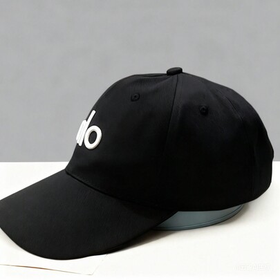 1pc Soft Crown Minimalist Quick-Drying Baseball Cap, Y2K Style For Girls, Helps Hide Face, Breathable Sun Protection Hat For Outdoor, Camping, Versatile With Letter Embroidery, Summer