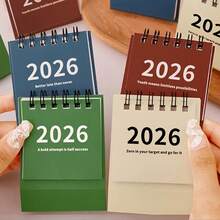 4 Mini Desk Calendars For 2026, Simple Desk Calendar, Monthly Calendar, Check-In Countdown Plan, Creative Desktop Ornaments, Mini Portable Calendar, Desktop Ornament Check-In Plan, Mini Desk Calendar - one-size - View 7