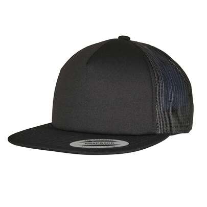 Yupoong Foam Trucker Cap (Black)