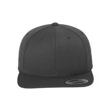Classic Snapback Cap (Dark Grey) - Dark Grey - View 6