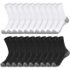 5 Pares Blanco+5 Pares Negro