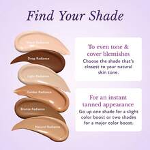 Hidratantes Tonalizados, Com, Bronze, Profundo, Dourado, Claro, Leve, Natural, Quente, 7 Tons Perfeccionador de Cobertura Corporal, Uniformização e Hidratação e Iluminação, Melhora o Acabamento Geral para Todos os Tipos de Pele (Brilho Natural)