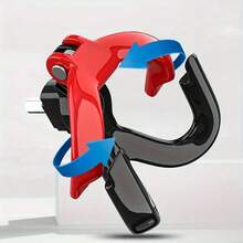 1pc SPORTULI Aluminum Alloy Motorcycle Helmet Hook - Dual Layer Luggage Rack Suitable For Scooter Bicycle - Durable Multifunctional Skateboard Accessories Bicycle Storage Solution, Fashionable Metal Appearance, Sturdy Design, High-Quality Construction