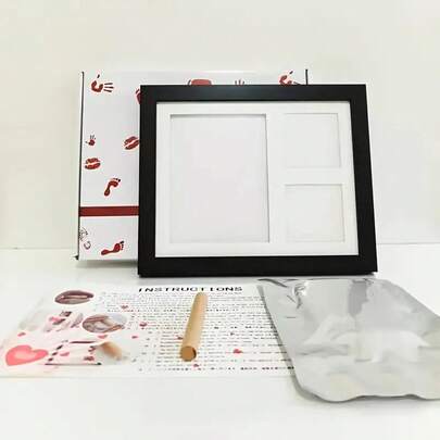 1 Peça Kit de Moldura de Impressão de Pata de Animal de Estimação DIY - Lembrança Memorial de Madeira com Moldes de Argila e Almofada de Tinta - Tributo Rainbow Bridge para Amantes de Gatos/Cachorros - Presente Memorial de Animais de Estimação para o Outono, Conforto na Perda de Animais de Estimação, Presente de Simpatia Veterinária, Doação para Abrigo de Animais, Memorial de Animais de Estimação para o