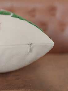 1 pieza Funda de almohada decorativa navideña, sin relleno de almohada, 17.7*17.7 pulgadas (45*45cm)/11.81*19.68 pulgadas (30*50cm), suave y cómoda, adecuada para sofá, sala de estar, dormitorio, coche, oficina, hotel, funda de cojín decorativa versátil, regalo de Navidad perfecto para familiares y amigos