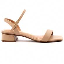 Vizzano Women's Sandal With Low Thick Heel And Original Buckle 6454.111 - 米色 - 查看 2