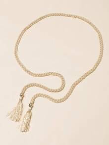 1条手工编织超长黑色腰绳 - 腰繩 - 查看 3