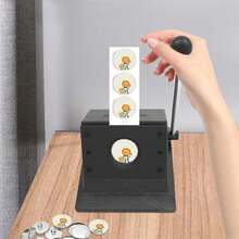 ZhdnBhnos 58mm/37mm DNYSYSJ 57mm Round Punch Die Cutter Paper Badge Special Card Cutting Machine For Making Badges - 37mm - View 2