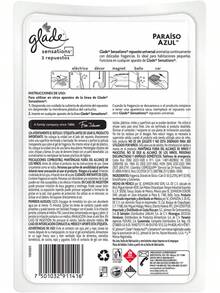 EstiloTendenciaGlade Sensations Aromatizante De Ambiente Continuo En Gel, Dos Repuestos, Aroma ParaíSo Azul, 16 GCalidad PremiumVersióN Mejorada