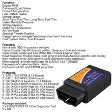1 Pieza Escáner Wifi Elm327 V1.5 Obd2 Lector De Códigos De Falla Del Automóvil Adaptador Obdii Herramienta De Diagnóstico Automático Para Ios Y Android