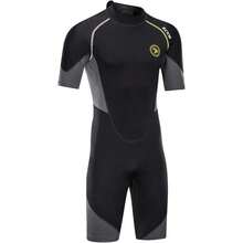 Men's Wetsuits 1.5/3mm Premium Neoprene Back Zip Shorty Dive Skin For SpearfishingSnorkeling Surfing Canoeing Scuba Diving Suits