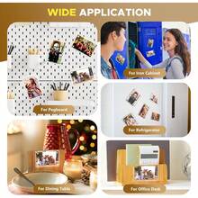 2pcs Car Photo Frame, Acrylic Car Sun Visor Photo Clip, Personalized Car Accessories Magnetic Car Sun Visor Photo Frame, For Adding Family Or Personal Photos