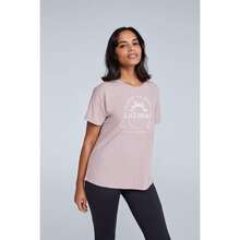 Animal Womens/Ladies Phoenix T-Shirt (Light Pink) - 100% Mixed - (MW3351) - Pink - View 1