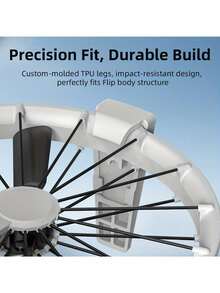 [ Flip Accessory] Flip Heightened Tripod | Extended Bracket Support Clamp, Drone Landing Gear Buckle Accessories