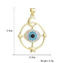 1pc Fashionable Hiphop Style Sun & Heart Pendant, DIY Bracelet, Necklace, Earrings Jewelry Accessory