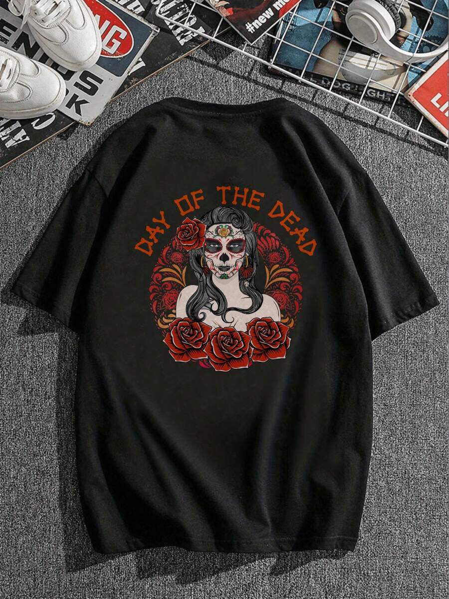 Men T-Shirts - Black (back) - View 1