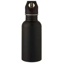 Bullet Lexi Stainless Steel Water Bottle (Solid Black) - Black - View 3