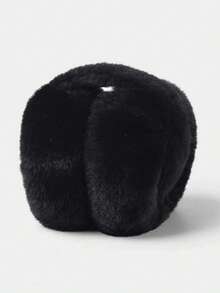 1 Piece Man Fashion Plush Earmuffs, Winter Earmuffs For Outdoor Cycling, Anti-Freeze, Thick And Warm, Earmuffs Suitable For Winter