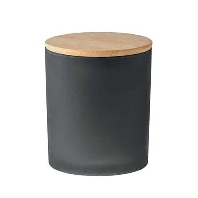 MidOcean Keops Sandalwood PlantBased Scented Candle (Black)