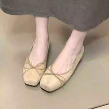 Women Flats - Apricot - View 2