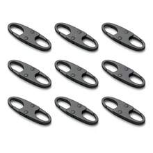 3/6/9pcs Anti-Theft Zipper Pulls, Double-Ended Design Zipper Replacement Parts