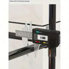 1 3-Layer Toilet Storage Cabinet - Space-Saving, Easy To Assemble Without Drilling, Suitable For Bathroom Supplies, With Anti-Rust Metal Frame And Plastic Partition, Perfect For Storing Toiletries, Towels And Decorations, Modern Bathroom Organizer; Durable Structure, Shower Basket - trắng - Xem 9