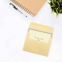 JAM PAPER A2 Parchment Invitation Envelopes - 4 3/8 X 5 3/4 - Natural  - 50/Pack-8742 - 多色15 - 查看 4