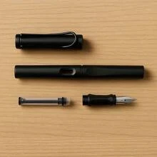 Morandi High Quality Fountain Pen Fine Nib For Calligraphy/School/Office - BLACK PEN - Blue - View 2
